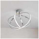 Eglo selvina stropna/3, led, 12w,14w,9w, krom/bijela | shoptok.hr