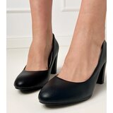 Gemre Black classic block heels Elinsi | Eponuda.ba