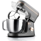 Berdsen BD-756 planetarni mešalnik 1400 W – posoda 6 L, 6 hitrosti + Pulse, srebrno-zlatna | Shoptok.si