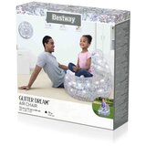 Bestway Glitter fotelja na napuhavanje 72 x 72 x 64 cm Bestway 75105 Slike