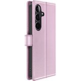 Oem Mayaxess, Etui 2v1 za Galaxy S25 FE z odstranljivo zaščito in video stojalom, Šampanjec roza, (5000274896) | Shoptok.si