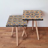 Hanah home Set 2 stočića 2Shp408 Navy Blue | Eponuda.com