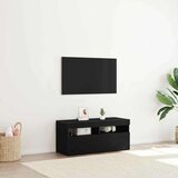 TV ormar Crni hrast 90 x 35 x 40 cm Konstruirano drvo | shoptok.hr