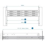 Qnap rail kit (sanke) za 2U NAS-e RAIL-B02 | Shoptok.si