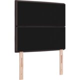  LED Uzglavlje Linije Dizajn Tamno Smeđe 90 cm Tkanina | shoptok.hr