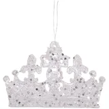 royal, novogodišnja dekoracija, kristali, kruna, 12cm