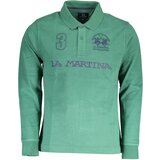 La Martina LONG SLEEVE POLO MEN GREEN Cene