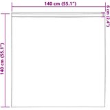  Zavjese za blackout s prstenovima 2 pcs Sivo-smeđa 140 x 140 cm | shoptok.hr