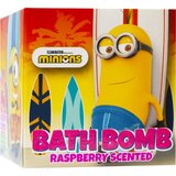 Minions Bath Bomb šumeča kopalna kroglica Raspberry 1 kos | Shoptok.si