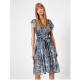 Koton Short Sleeve Shawl Patterned Dress | shoptok.hr