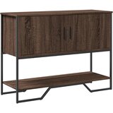 vidaXL Konzolni stol boja hrasta 100 x 35 x 74,5 cm konstruirano drvo Cijene
