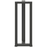  Noge za konzolni stol T-oblika 2 kom antracit 38x25x(72-73) cm čelik | shoptok.hr