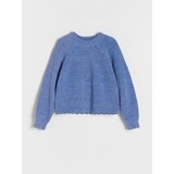 Reserved - Džemper s raglan rukavima - plava | shoptok.hr