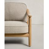 Kave Home Svijetlo siva podstavljena vrtna fotelja Elunda – | shoptok.hr