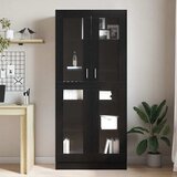 Ormarić za knjige Crni hrast 82,5 x 30,5 x 185 cm | Eponuda.com