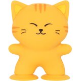  SQUISHY Stuck Cat 9,5 cm – Ljepljiva antistres mačkica za djecu Žuta Cene