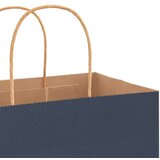  Papirnate vrećice 250 kom s ručkama plave 54x15x49 cm | shoptok.hr