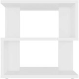 vidaXL Bočni stolić bijeli 40 x 40 x 40 cm od iverice | shoptok.hr