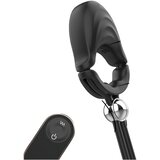 Sex HD nastavljivi vibracijski obroček za penis z daljinskim upravljalnikom (črn) | Shoptok.si