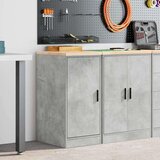 vidaXL Garažna omara za shranjevanje 40x51x85 cm trdna borovina | Shoptok.si
