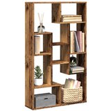 vidaXL Knjižna omara starinski les 72x20x120 cm inženirski les Cene