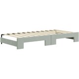  Dnevni krevet na razvlačenje svjetlosivi 90 x 200 cm baršunasti | shoptok.hr