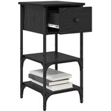  Noćni ormar s ladicama 2 pcs Crni hrast 33.5 x 36 x 70 cm | Eponuda.ba
