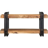 vidaXL Stenska polica 70x33x35 cm Masivni les Akacija | Shoptok.si