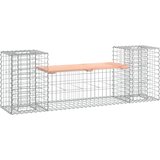  Vrtna klupa s gabionskim dizajnom 183x41x60,5 cm drvo duglazije | Eponuda.ba