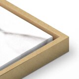  Slika - Transparent Clover (1 Part) Vertical 80x120 U prirodnom drvenom okviru | shoptok.hr