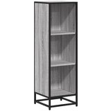 Maison Chic Knjižna omara - Knjižni regal siva sonoma 33,5x33x107,5 cm inženirski les, (21725122) Cene