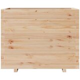 vidaXL Vrtno cvetlično korito 90x60x72 cm trdna borovina | Shoptok.si