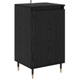  Kreveta 2 pcs Crni hrast 40 x 35 x 70 cm Obrađeno drvo i čelik | shoptok.hr