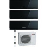 Mitsubishi multi-split klimatska naprava - 3X EF35VG (črna+črna+črna) + zunanja enota MXZ-3F68VF3 | Shoptok.si