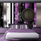  Samoljepljiva foto tapeta - Purple harmony of despair 294x210 | shoptok.hr