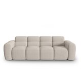 Micadoni Home Bež sofa 256 cm Lisa – Cijene
