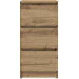  Komoda artisan hrast 37,5x35x76 cm konstruiranog drva | shoptok.hr