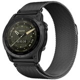 INF Združljiv z Garmin Fenix 8/965/Tactix 8 milanski magnetni kovinski pašček Black 20 mm, (5000085383) | Shoptok.si