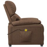  Masažni stol rjavo blago, (20608745) | Shoptok.si