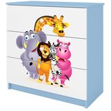 HAPPYKIDS Komoda Dreamy ZOO Modra | Shoptok.si