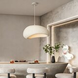Brilagi Luster na sajli WABI SABI 1xE27/60W/230V &amp;Oslash; 50 cm bela Slike