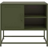 vidaXL TV ormarić maslinastozeleni 68x39x60,5 cm čelični | shoptok.hr