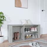 vidaXL Ormarić za cipele boja betona 100x35x45 cm konstruirano drvo Cijene