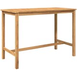 Vanjski bar set 7 pcs Neprerađeno Čvrsto teak drvo | shoptok.hr