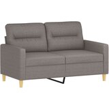  2-dijelni set sofa s jastucima smeđesivi od tkanine | shoptok.hr