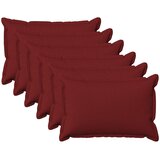  Presvlaka za jastuk 6 pcs HOUTEN Vinska crvena 50 x 80 cm | shoptok.hr