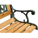  Drvena vrtna klupa Metalna vrtna klupa s naslonom | shoptok.hr