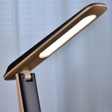  LED prigušiva punjiva stona lampa TOP LED/4W/5V 1800 mAh 3000/4000/5000K braon/crna | Eponuda.com