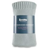 Sensillo Pamučna deka od bambusa – siva | shoptok.hr