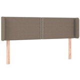  Vzglavje z ušesi taupe 147x16x78/88 cm blago, (20735402) | Shoptok.si
